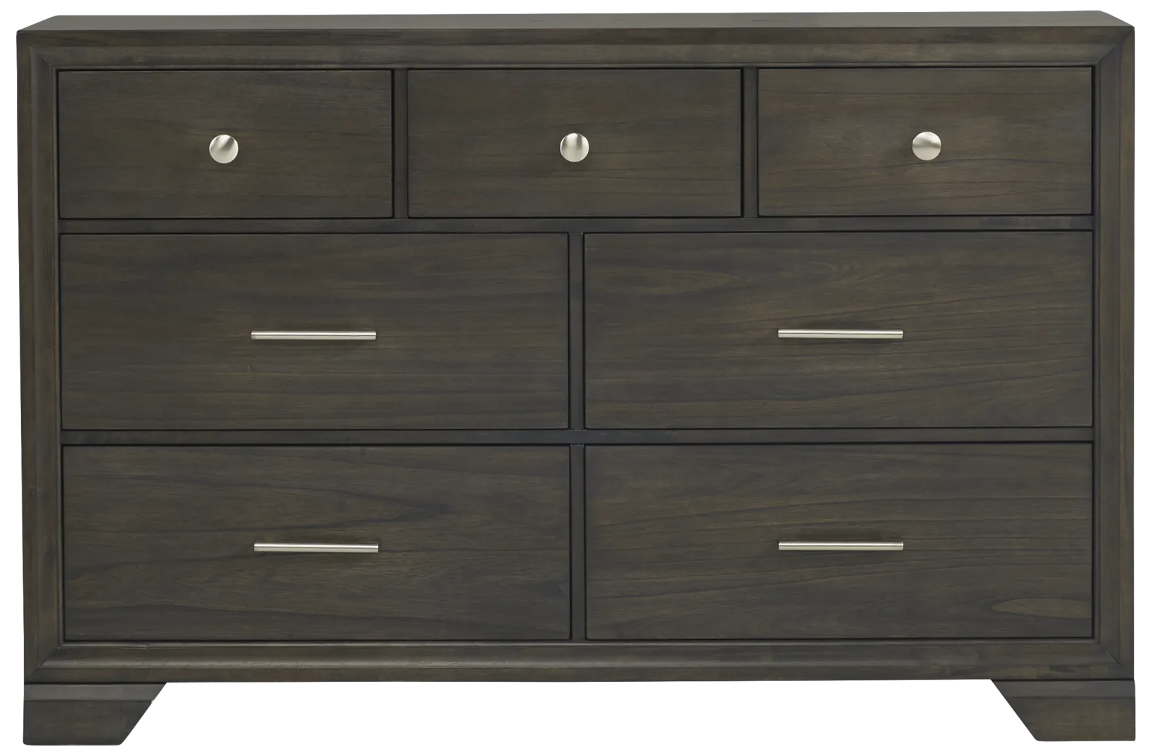 gray dresser