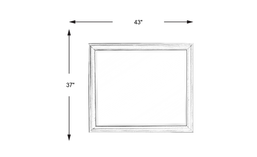 Dimension Image. Please refer to the Dimension Tab on this page for dimension details.