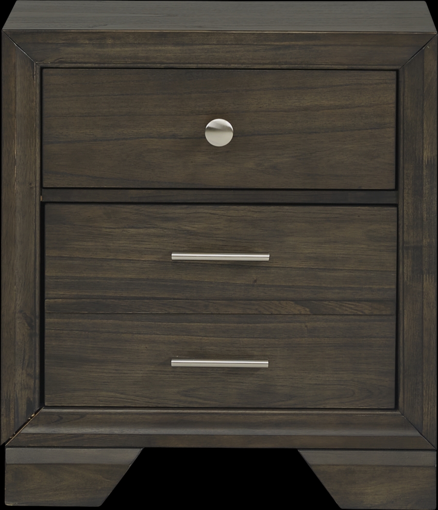 Beckwood Gray Nightstand - Thumbnail - Image 1