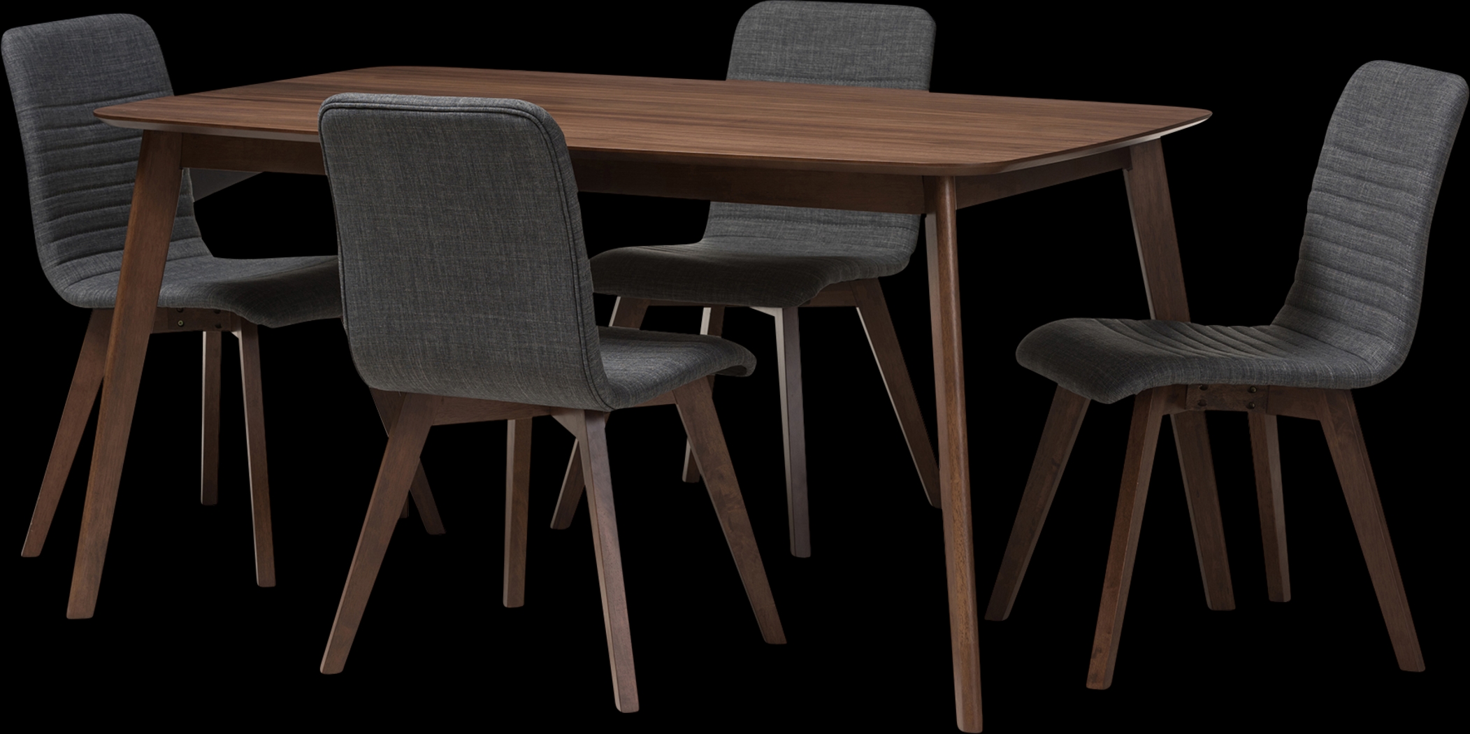 Becliffe Charcoal 5 Pc Dining Set - Thumbnail - Image 1