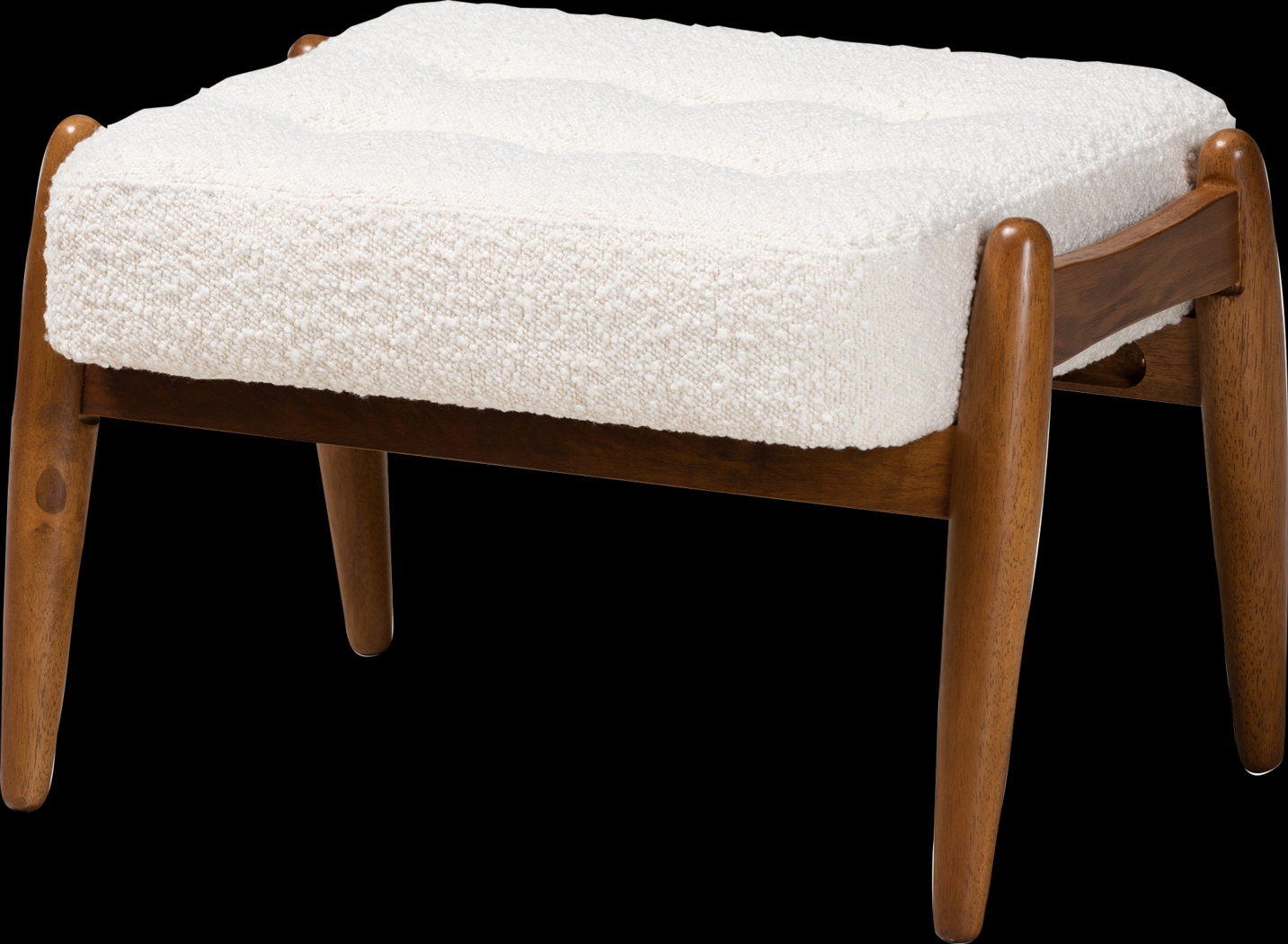 Becraft Brown Ottoman - Thumbnail - Image 1