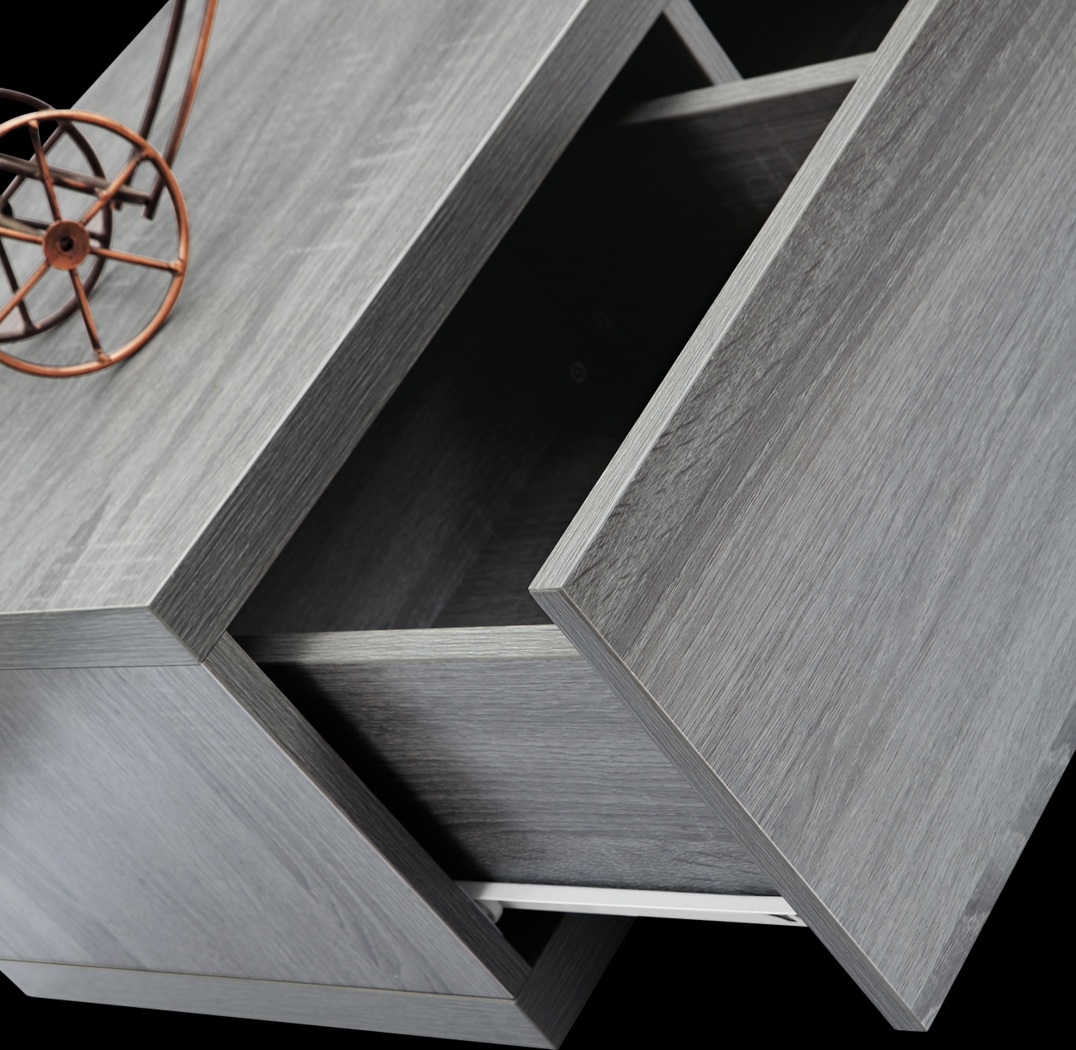 Beddiac Gray Adjustable 82 in. Console - Thumbnail - Image 11