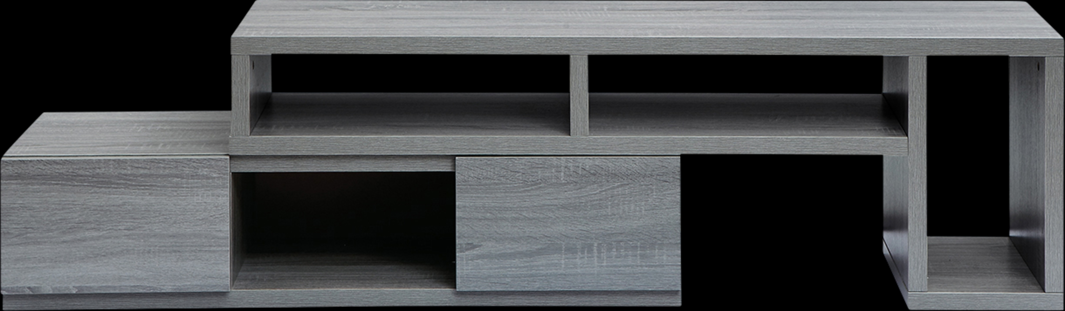 Beddiac Gray Adjustable 82 in. Console - Thumbnail - Image 7