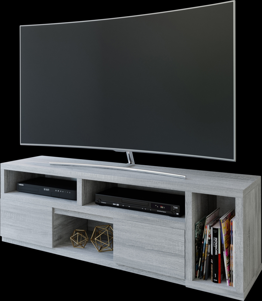 Beddiac Gray Adjustable 82 in. Console - Thumbnail - Image 9