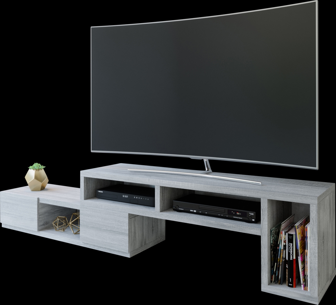 Beddiac Gray Adjustable 82 in. Console - Thumbnail - Image 10