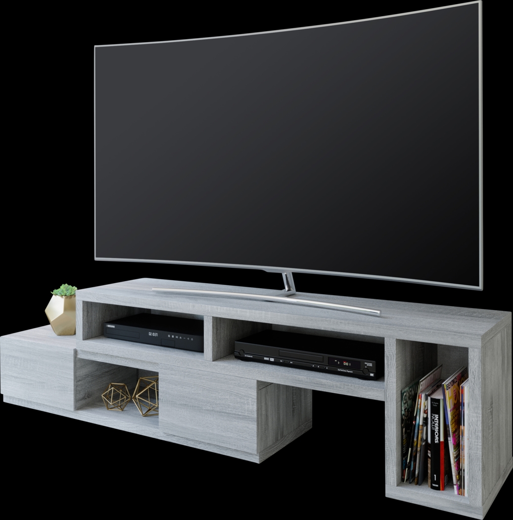 Beddiac Gray Adjustable 82 in. Console - Thumbnail - Image 1