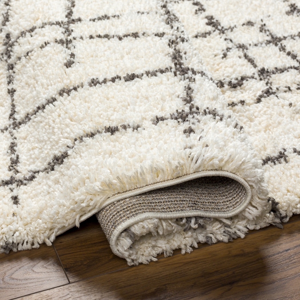 Beddingisle White 7'10 x 10' Area Rug - Thumbnail - Image 3