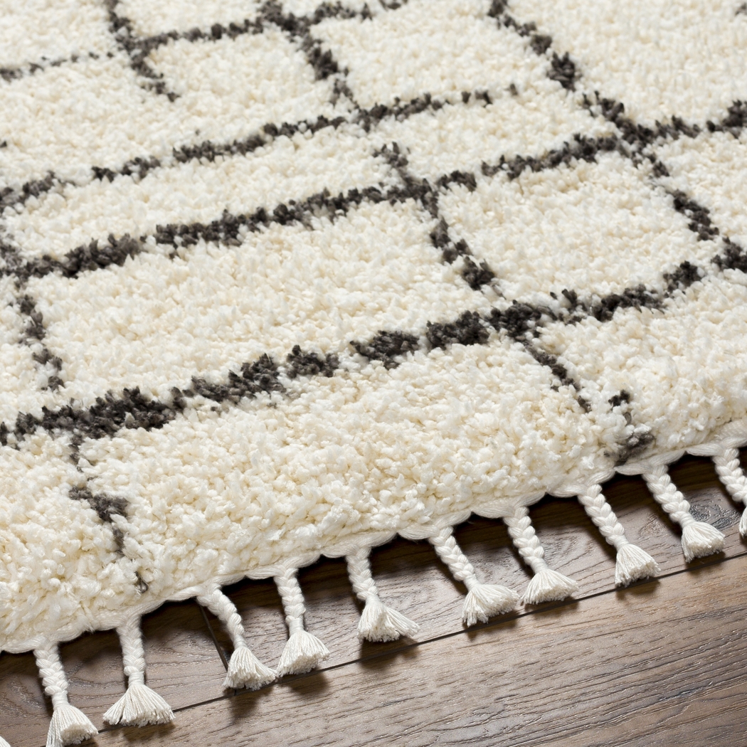 Beddingisle White 7'10 x 10' Area Rug - Thumbnail - Image 4