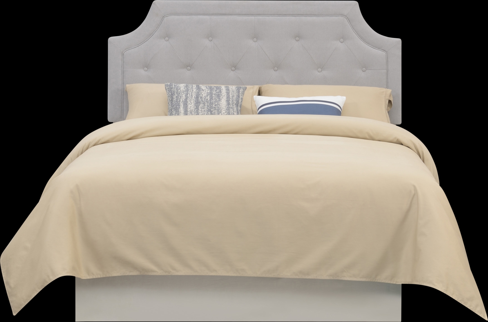 Beddinglin Gray Queen Size Headboard - Thumbnail - Image 2