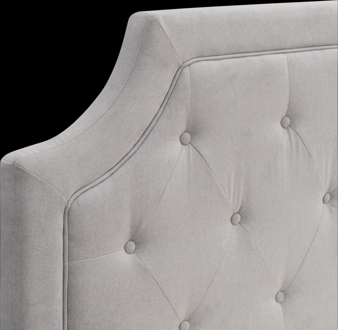 Beddinglin Gray Queen Size Headboard - Thumbnail - Image 3