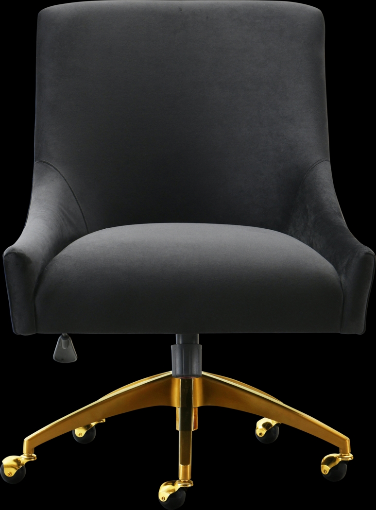 Bedera Black Desk Chair - Thumbnail - Image 2