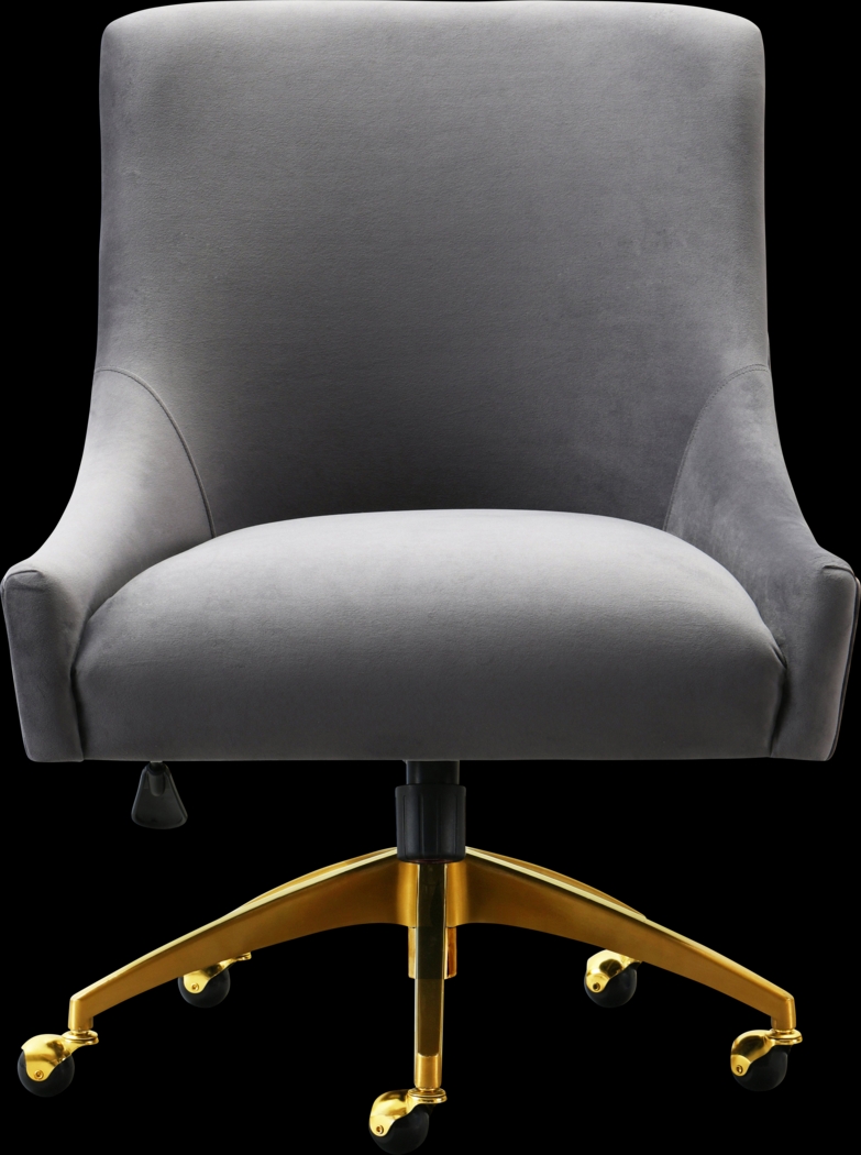Bedera Gray Desk Chair - Thumbnail - Image 2