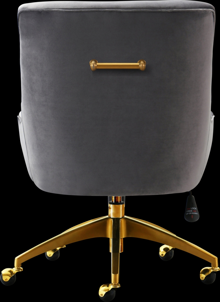 Bedera Gray Desk Chair - Thumbnail - Image 3