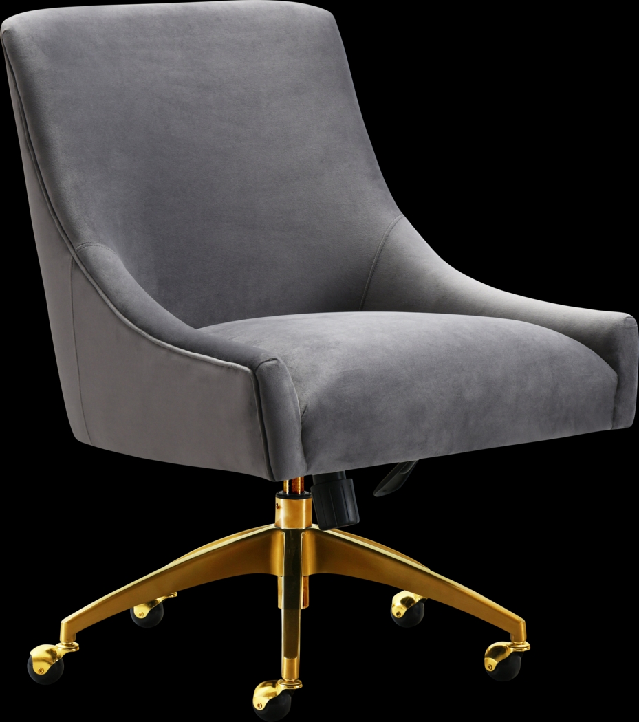 Bedera Gray Desk Chair - Thumbnail - Image 1