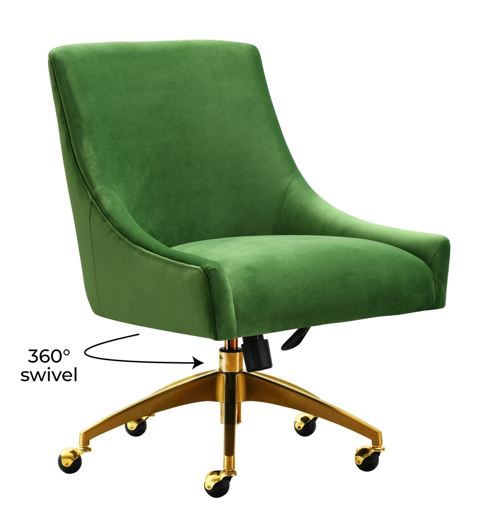 Bedera Green Desk Chair - Thumbnail - Image 6