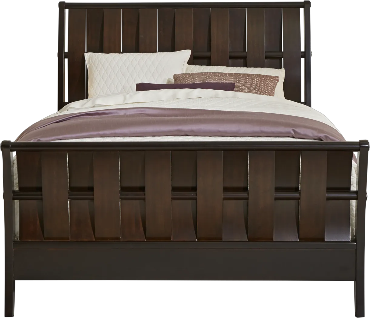 Bedford Heights Cherry 3 Pc King Bed - Thumbnail - Image 1