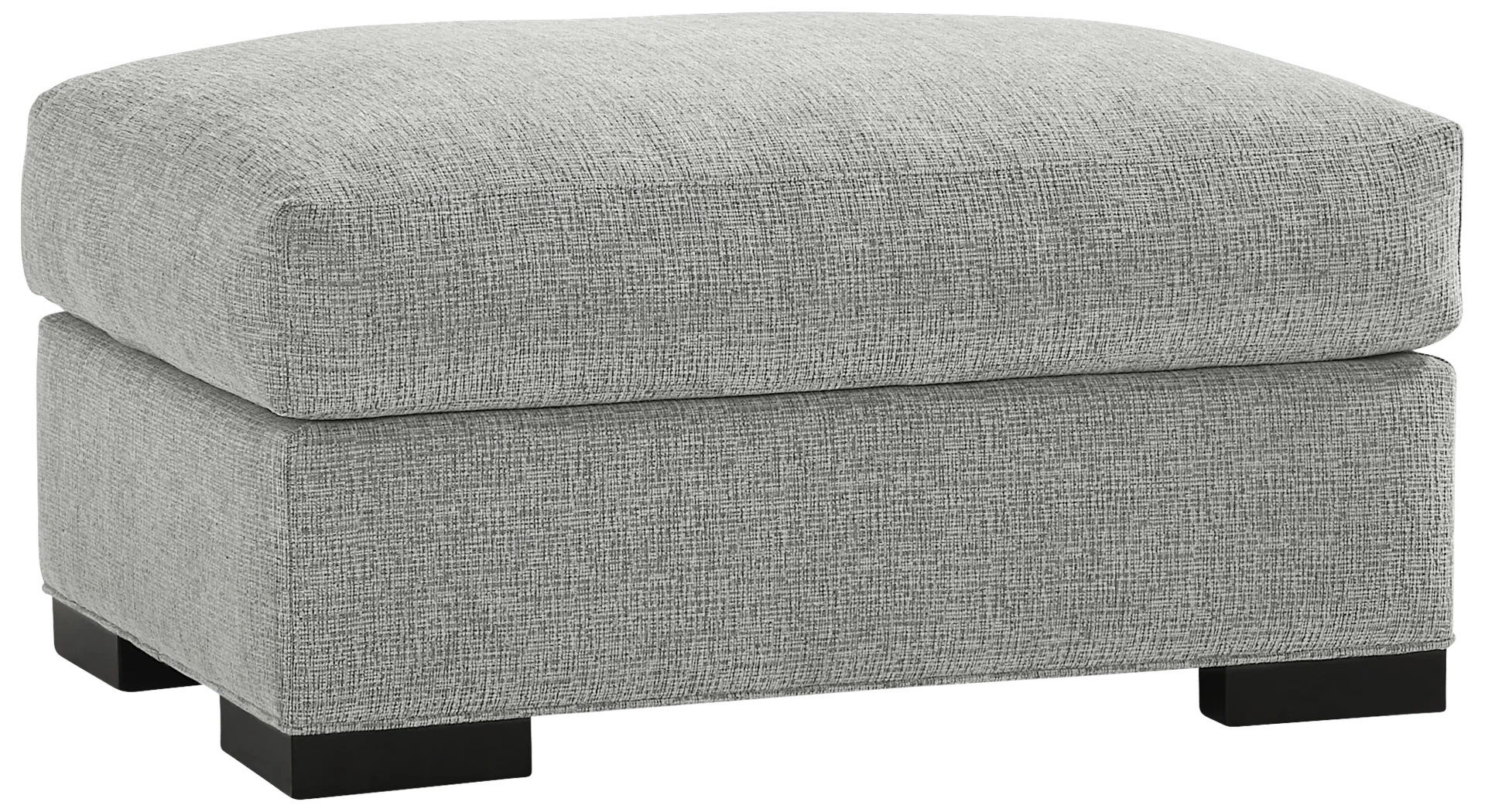gray ottoman