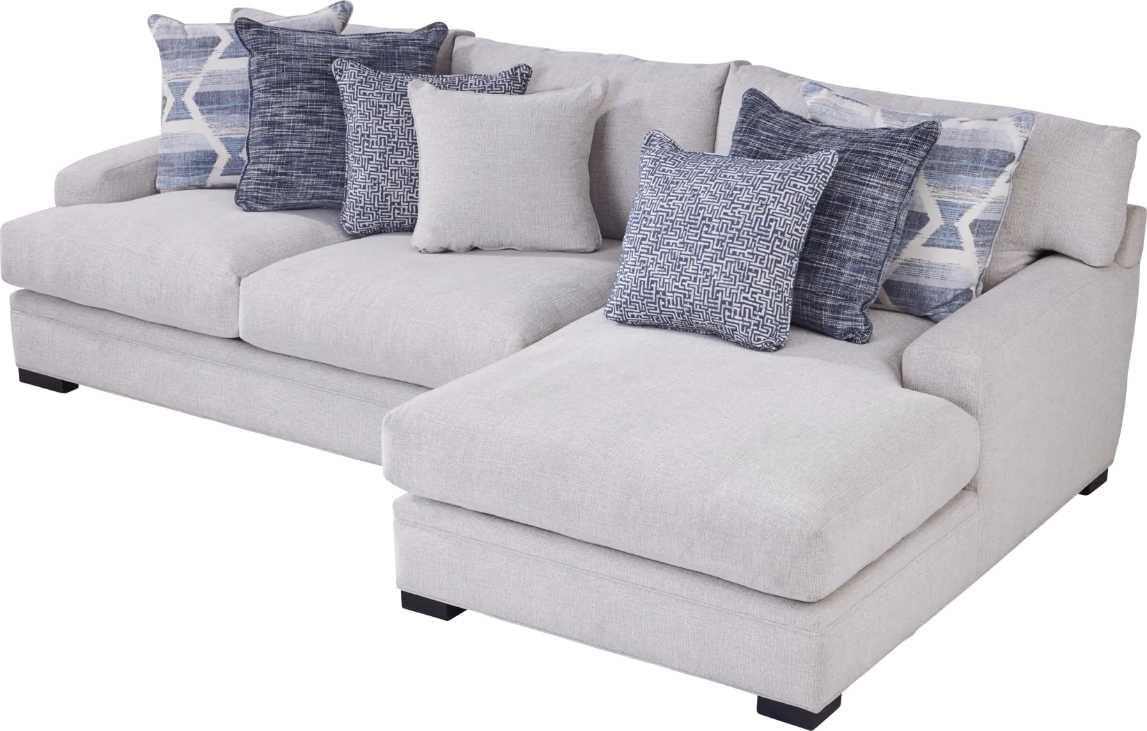Bedford Park Ivory 2 Pc Sectional - Thumbnail - Image 3