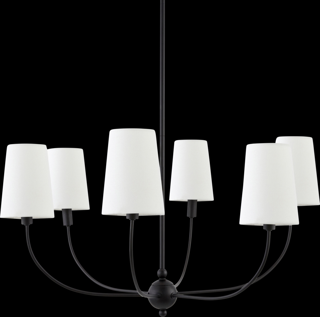 Bedford Peak Black Chandelier - Thumbnail - Image 1