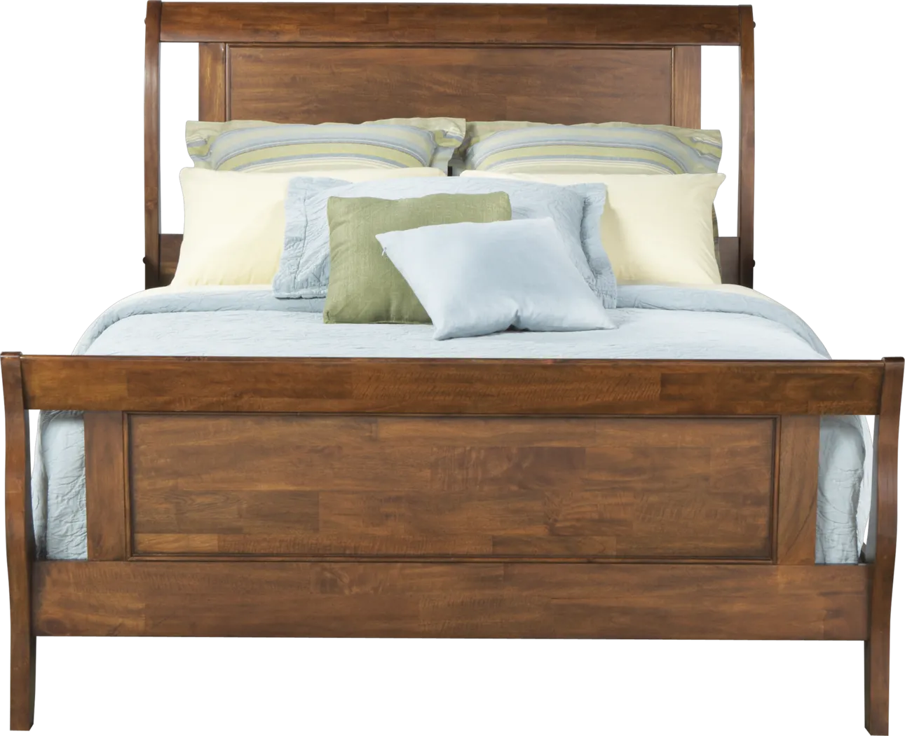 Bedford Pines Brown 3 Pc King Bed - Thumbnail - Image 1