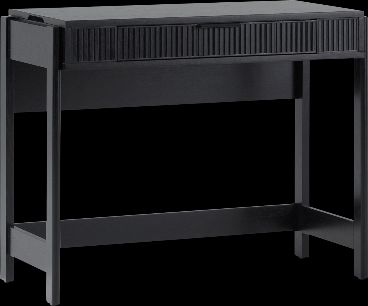 Bedfordshire Black Lift-top Desk - Thumbnail - Image 1