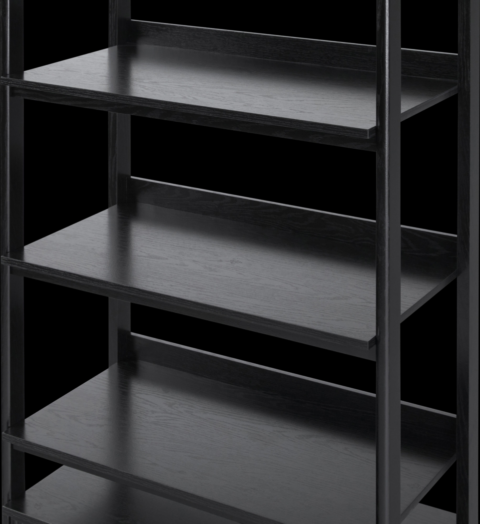 Bedfordshire I Black Bookcase - Thumbnail - Image 4