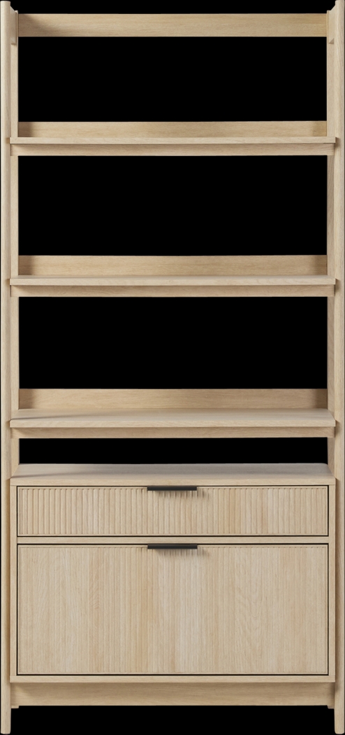 Bedfordshire I Oak Bookcase - Thumbnail - Image 4