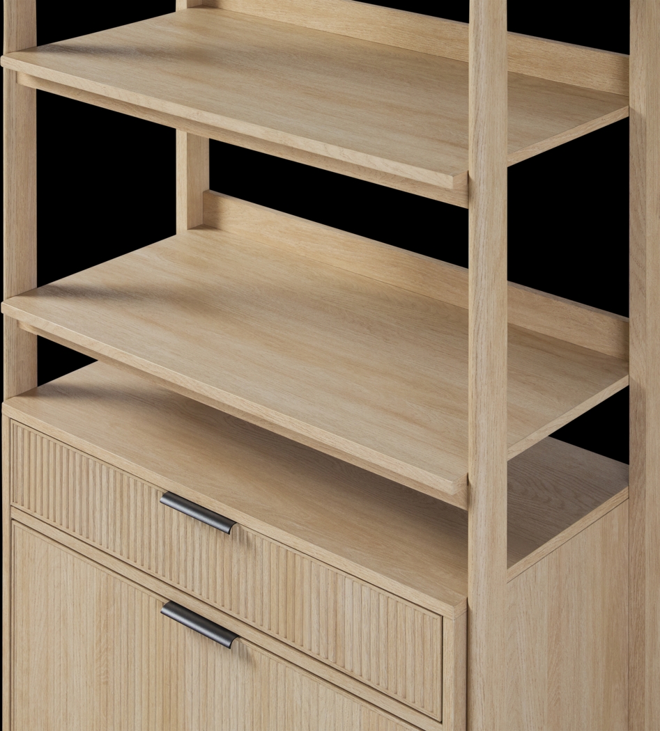 Bedfordshire I Oak Bookcase - Thumbnail - Image 5