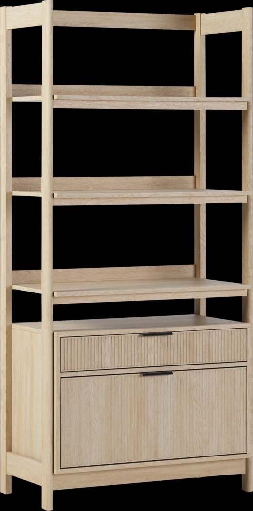 Bedfordshire I Oak Bookcase - Thumbnail - Image 1