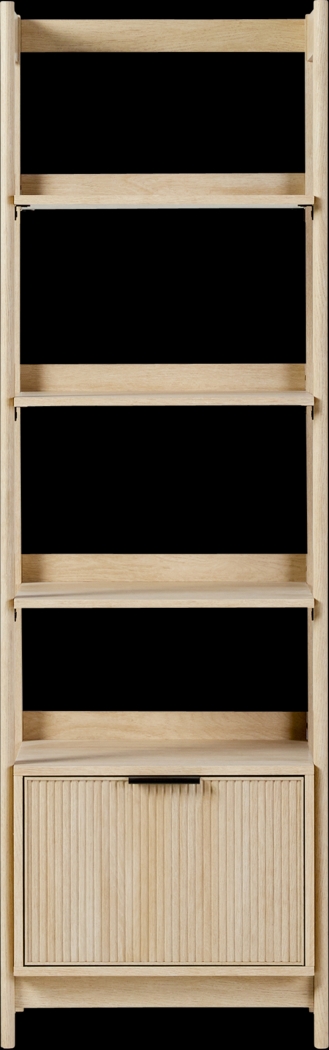 Bedfordshire II Oak Bookcase - Thumbnail - Image 5