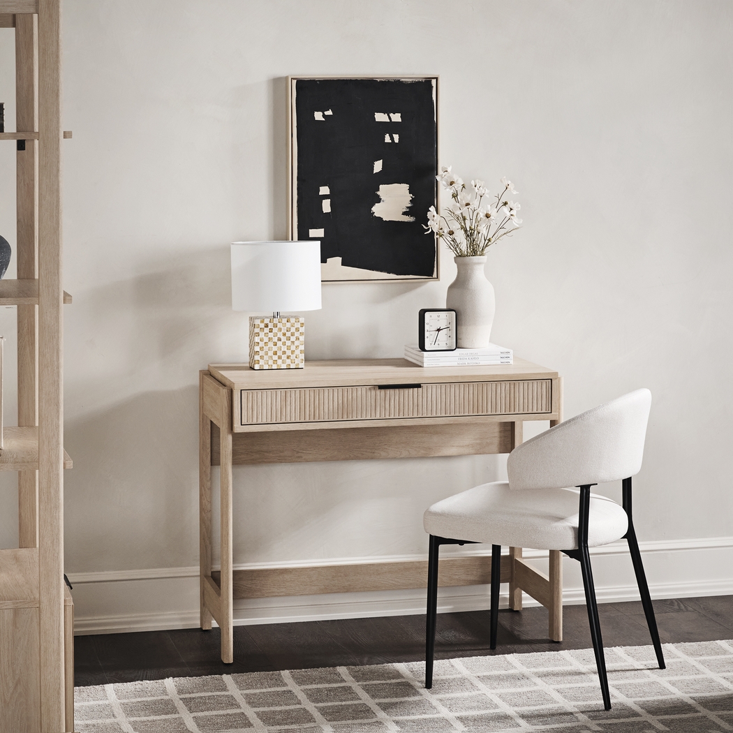 Bedfordshire Oak Desk - Thumbnail - Image 2