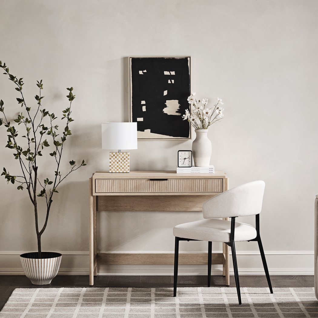 Bedfordshire Oak Desk - Thumbnail - Image 3