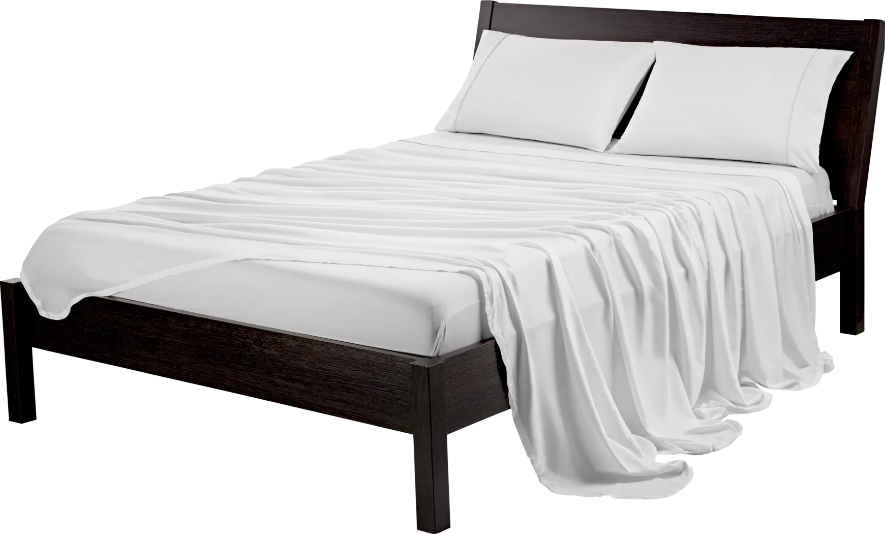 Bedgear Basic Bright White 4 Pc California King Bed Sheet Set - Thumbnail - Image 4