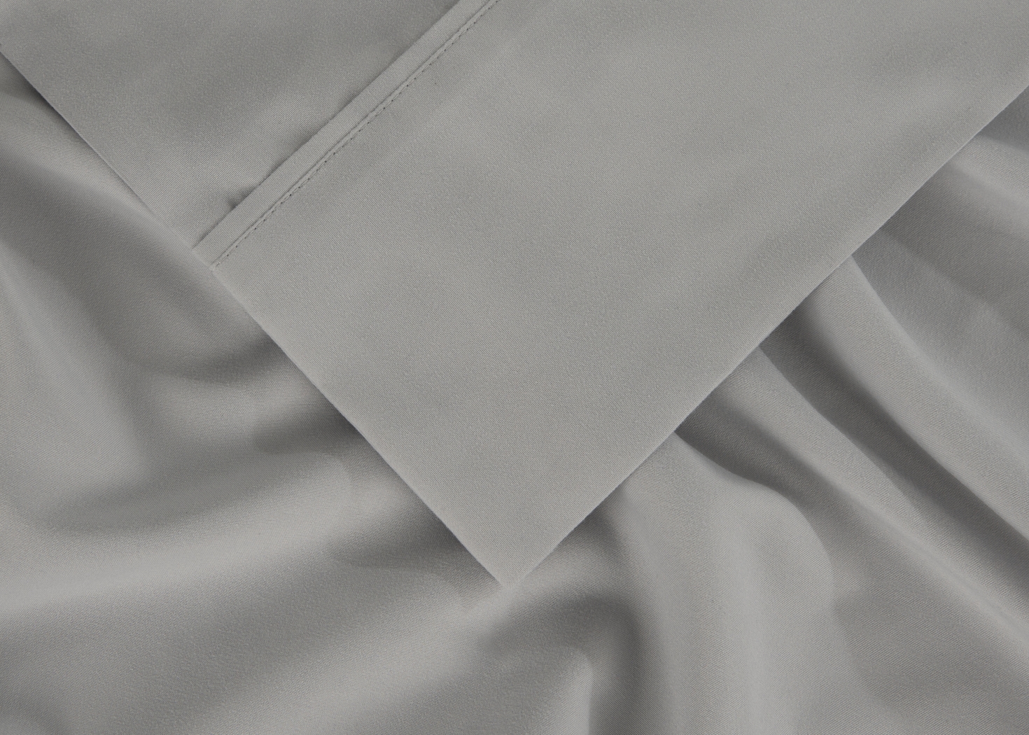 Bedgear Basic Light Gray 4 Pc Full Bed Sheet Set - Thumbnail - Image 5