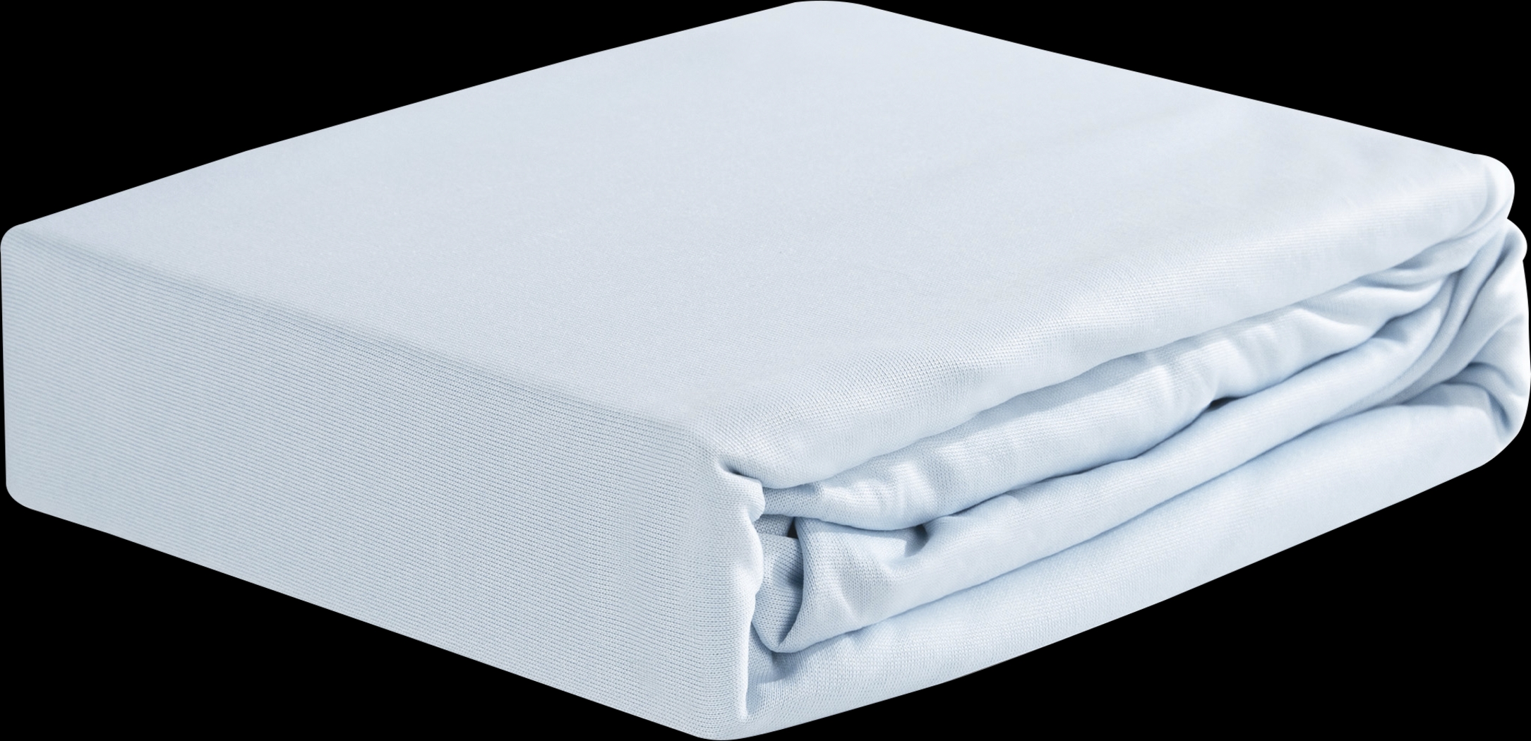 Bedgear Dri-Tec Baby Blue Crib Bed Sheet - Thumbnail - Image 2