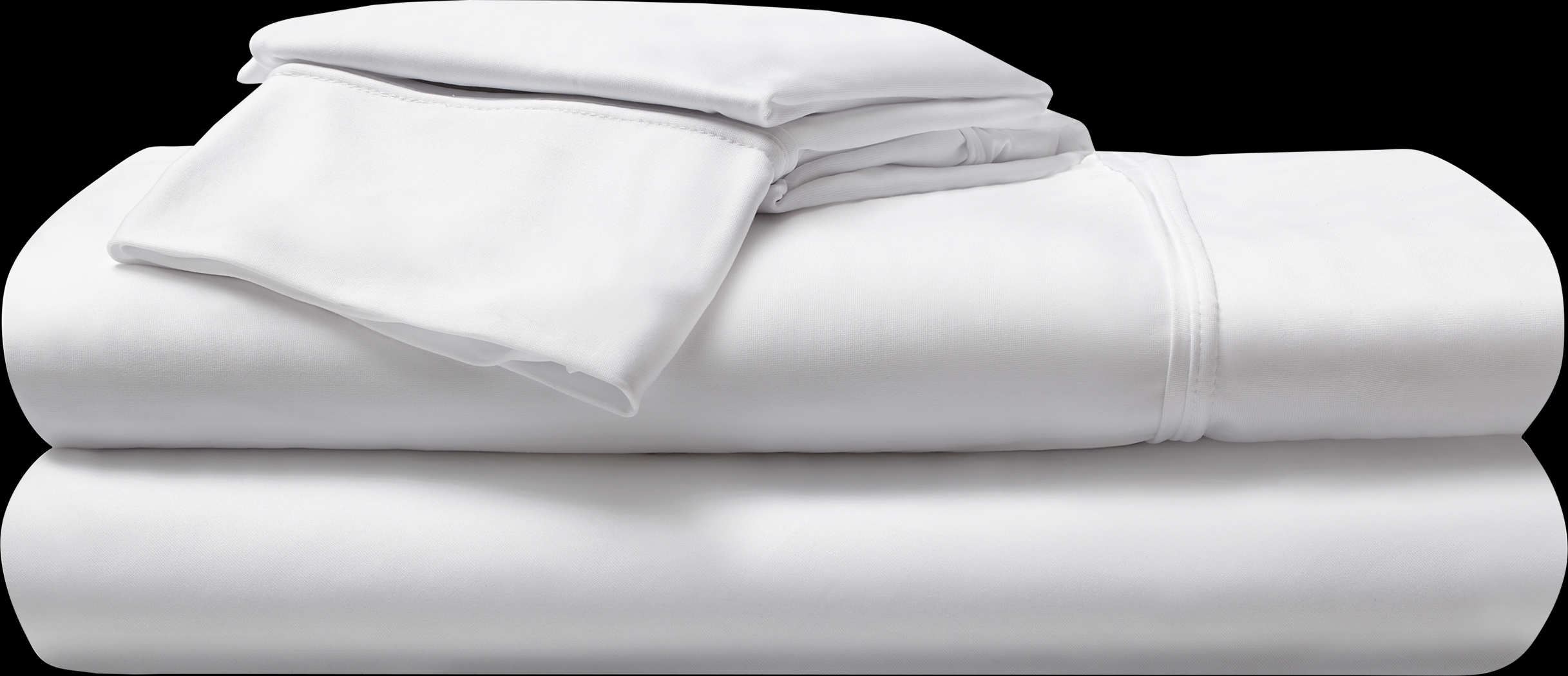 Bedgear Dri-Tec Bright White 3 Pc Twin/Twin XL Bed Sheet Set - Thumbnail - Image 1