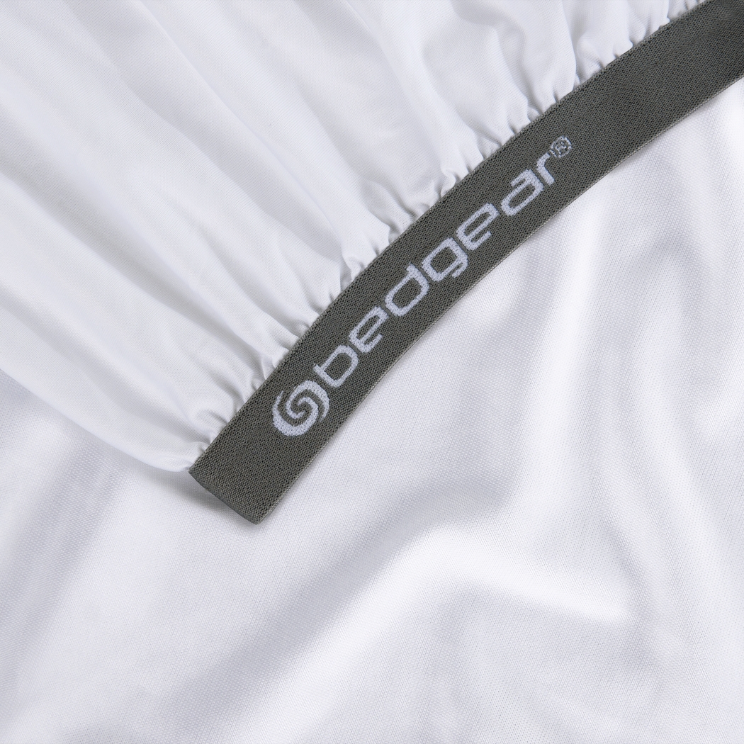 Bedgear Dri-Tec Bright White Crib Bed Sheet - Thumbnail - Image 5