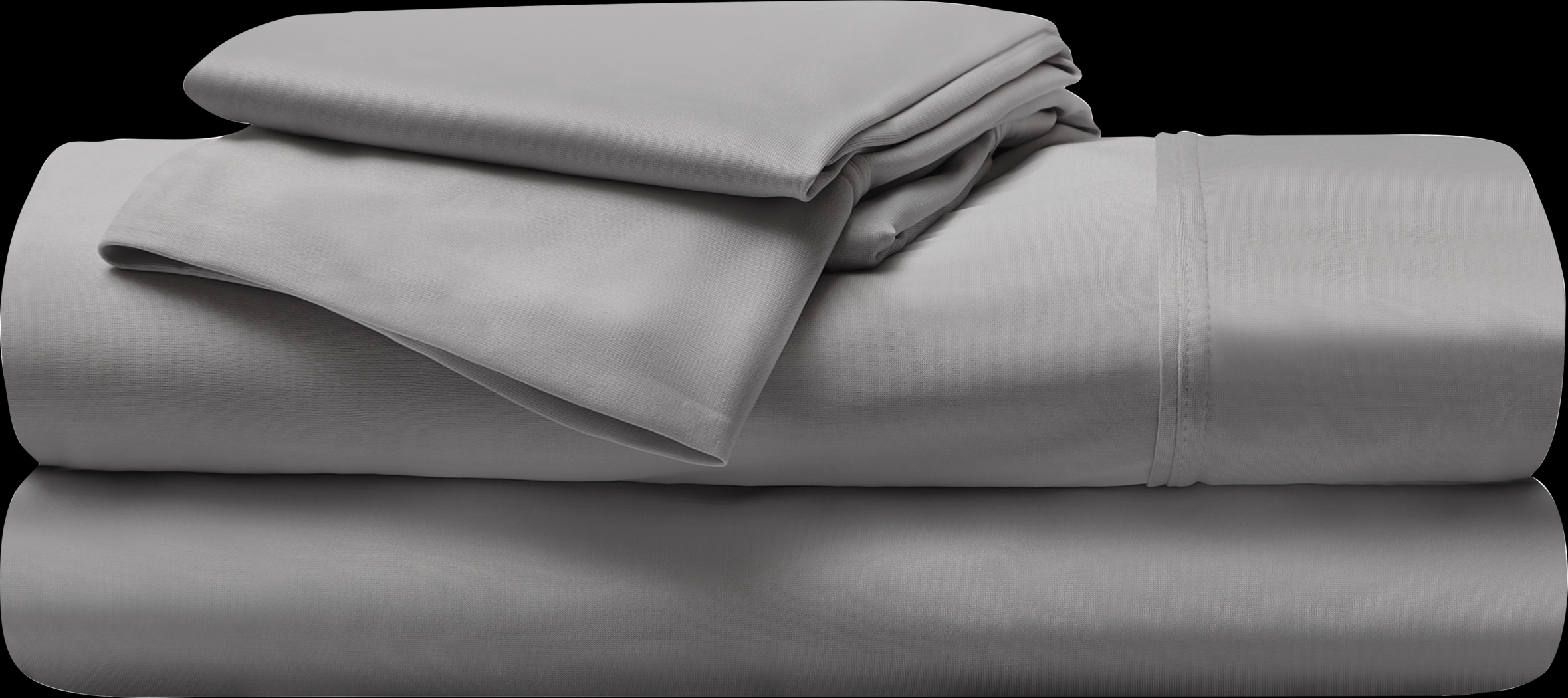 Bedgear Dri-Tec Gray 4 Pc Split Head King Bed Sheet Set - Thumbnail - Image 1