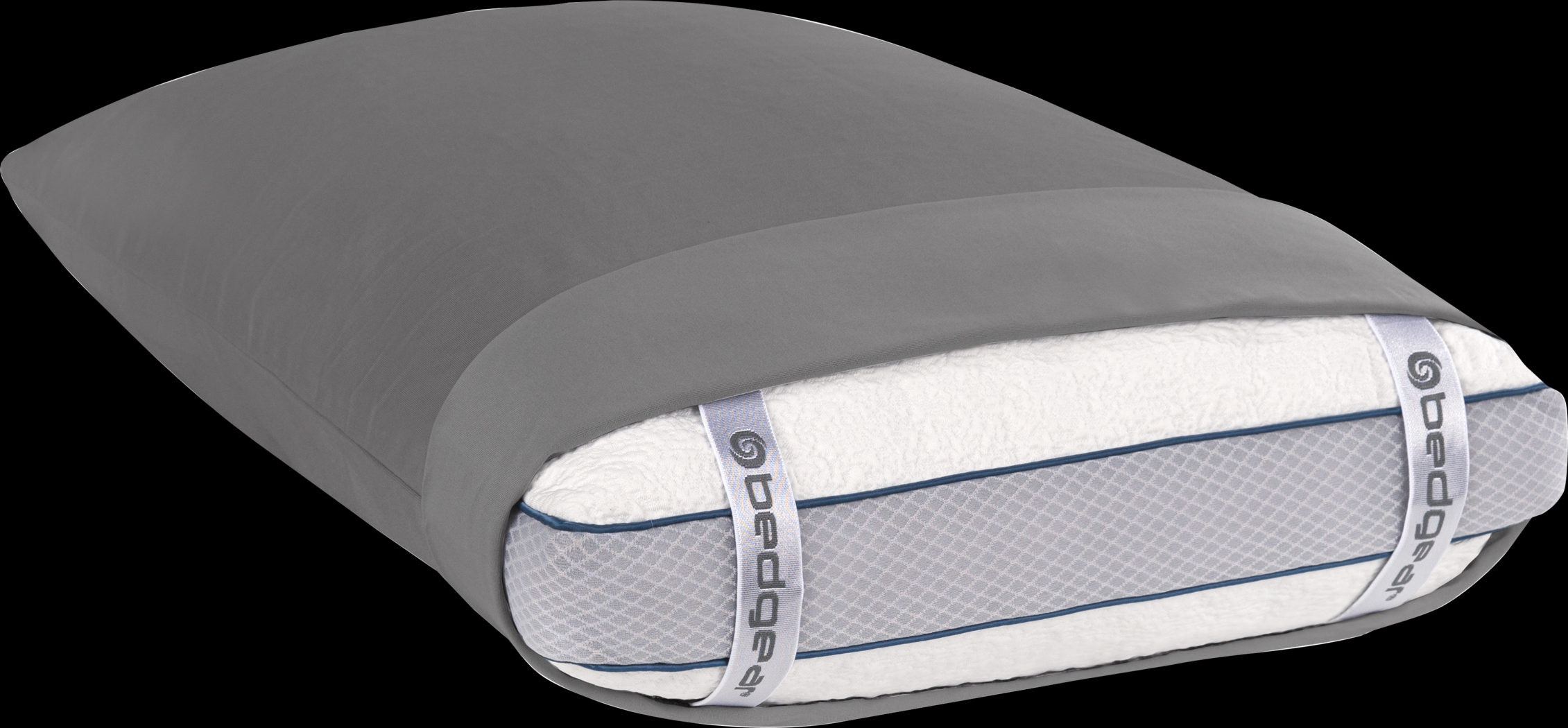 Bedgear Dri-Tec Gray 4 Pc Split Head Queen Bed Sheet Set - Thumbnail - Image 4