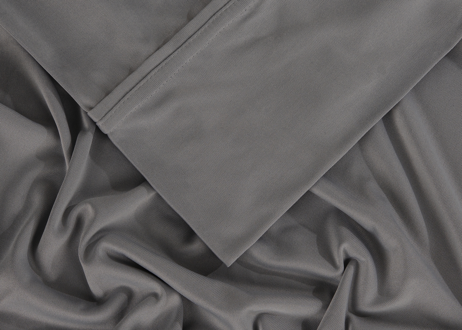 Bedgear Dri-Tec Gray 4 Pc Split Head Queen Bed Sheet Set - Thumbnail - Image 6