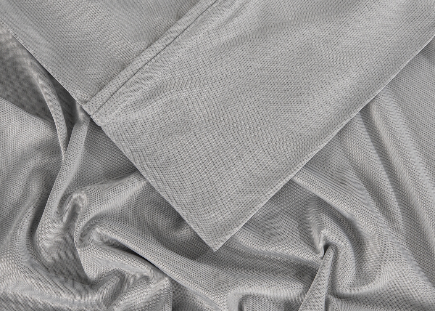 Bedgear Dri-Tec Light Gray 4 Pc Full Bed Sheet Set - Thumbnail - Image 6