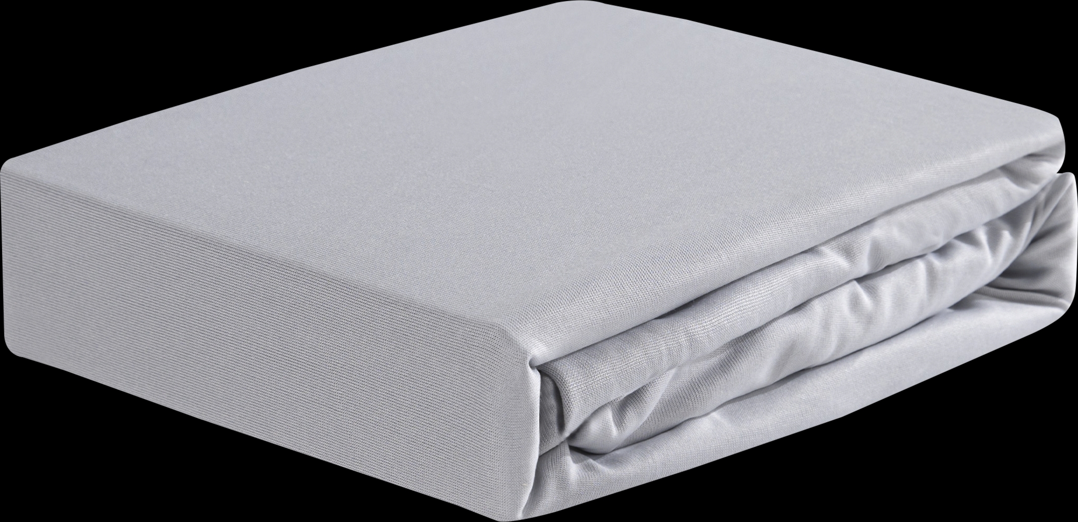 Bedgear Dri-Tec Light Gray Crib Bed Sheet - Thumbnail - Image 2