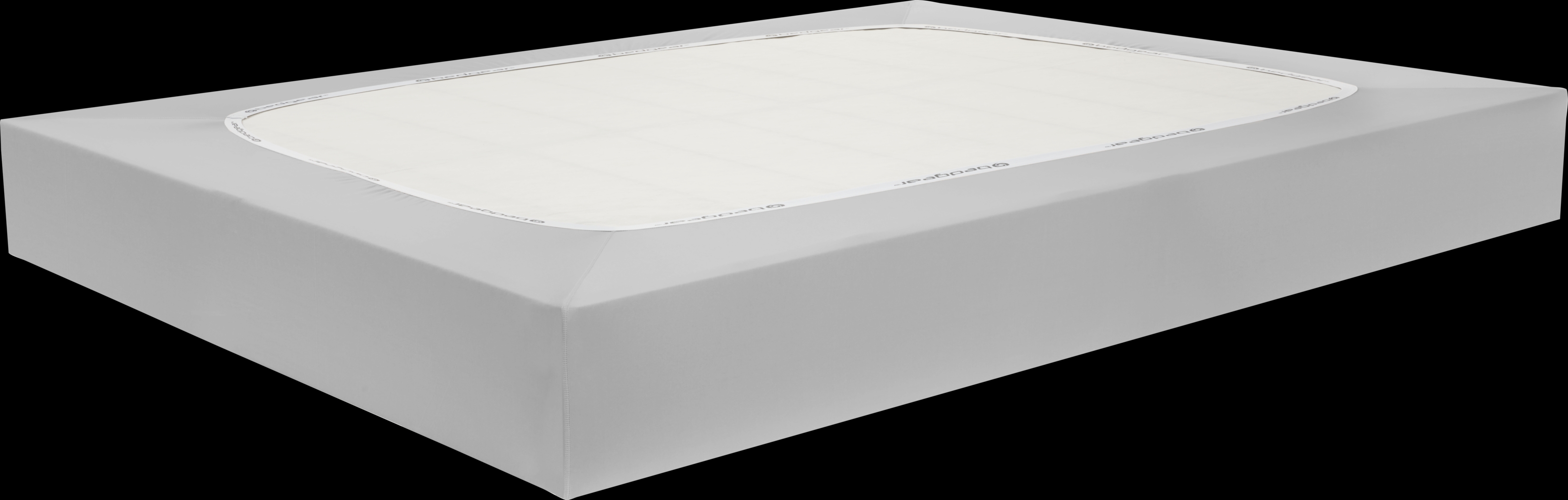Bedgear Dri-Tec Light Gray Queen Box Spring Wrap - Thumbnail - Image 3