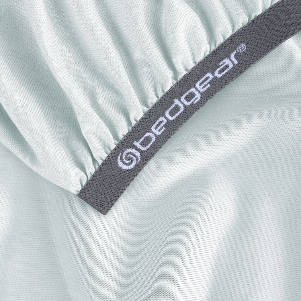 Bedgear Dri-Tec Light Green Crib Bed Sheet - Thumbnail - Image 5