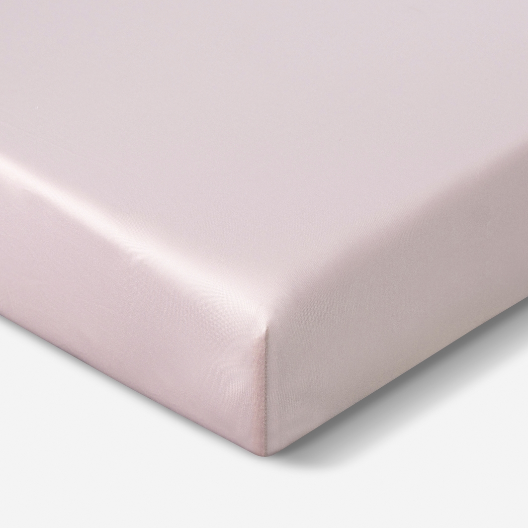 Bedgear Dri-Tec Light Pink Crib Bed Sheet - Thumbnail - Image 3