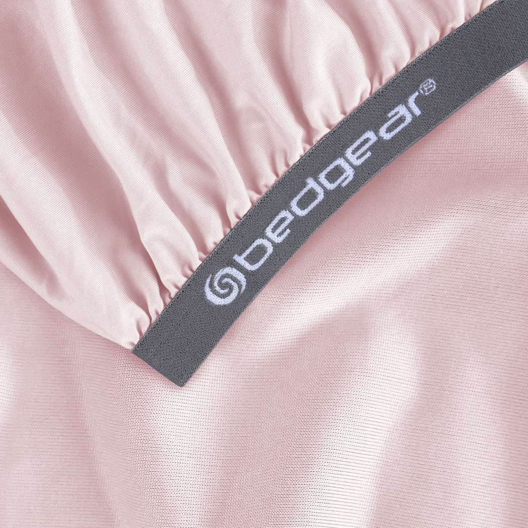Bedgear Dri-Tec Light Pink Crib Bed Sheet - Thumbnail - Image 5