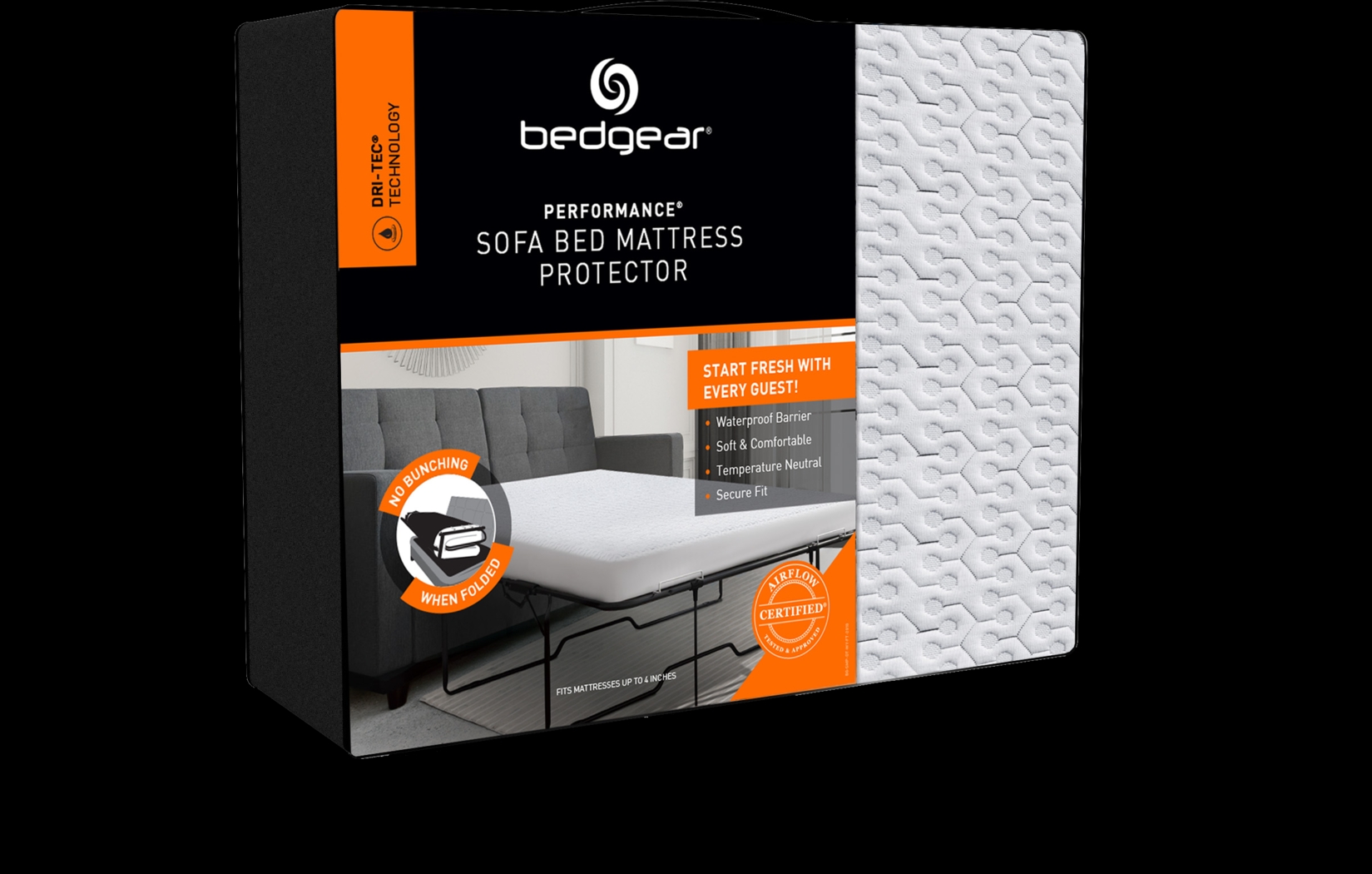 Bedgear Dri-Tec Twin Sleeper Mattress Protector - Thumbnail - Image 1