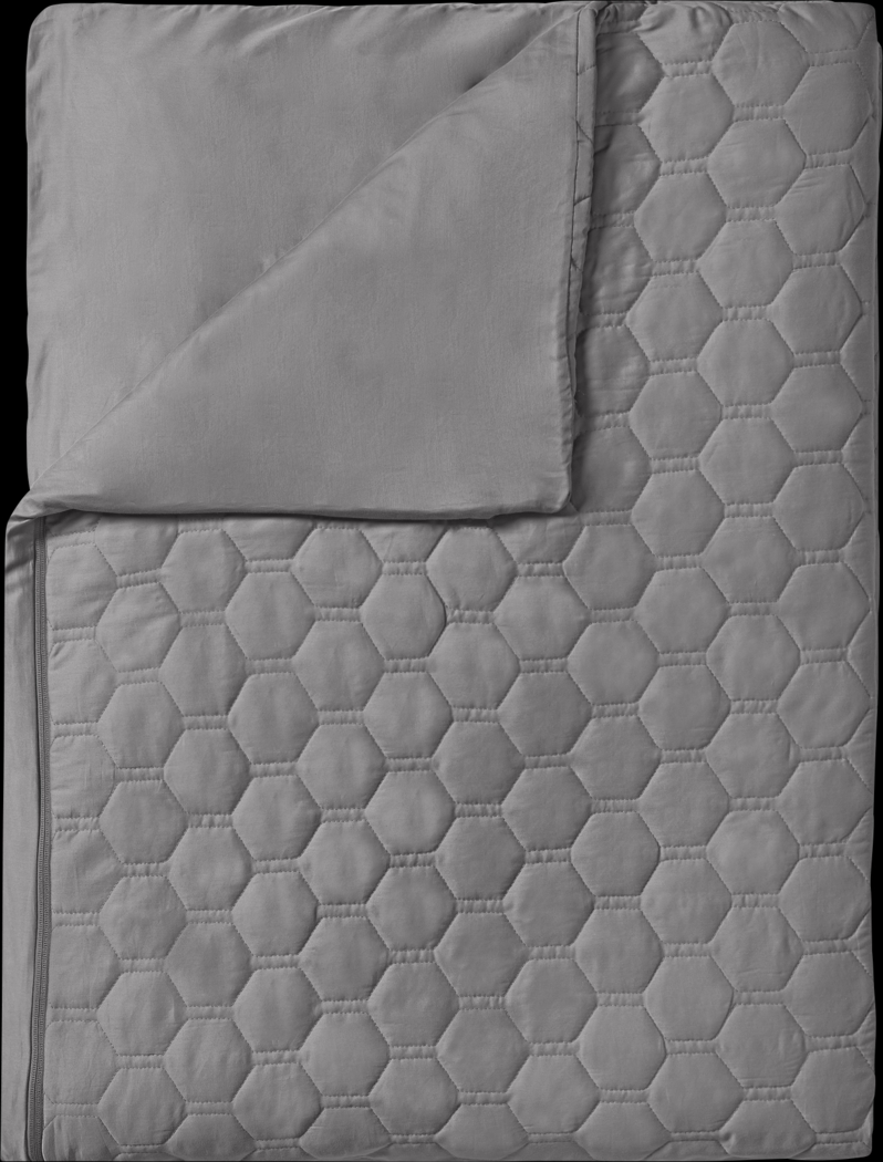 Bedgear Gray Weighted Blanket - Thumbnail - Image 4