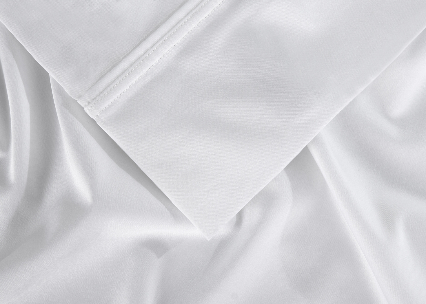 Bedgear Hyper-Cotton Bright White 3 Pc Twin XL Bed Sheet Set - Thumbnail - Image 5