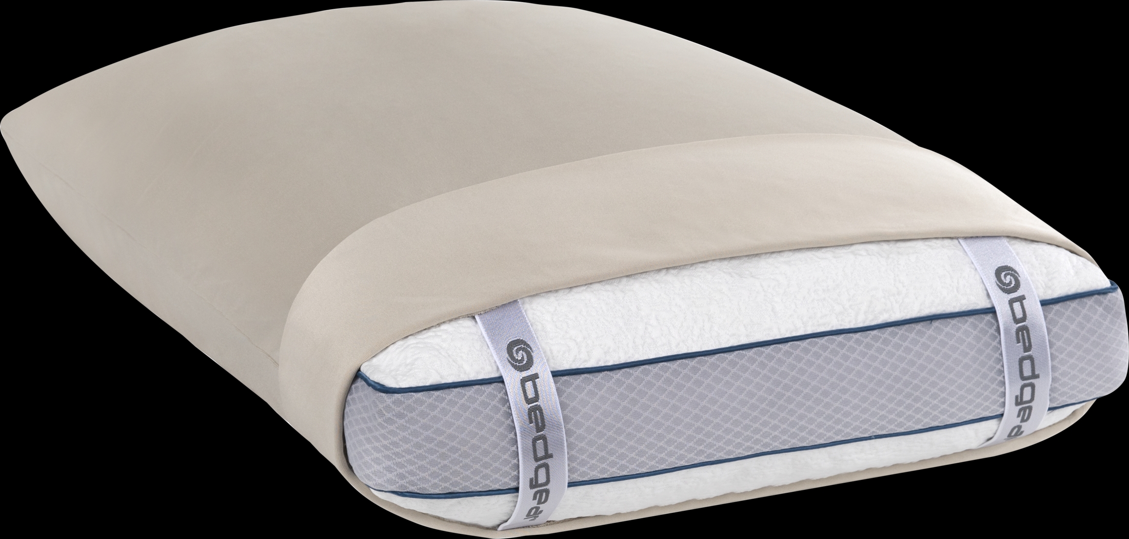 Bedgear Hyper-Cotton Medium Beige 5 Pc Split King Bed Sheet Set - Thumbnail - Image 4